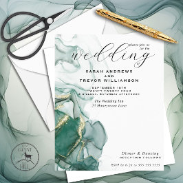 Budget Wedding Atemberaubend Jade Green Alcohol Ti