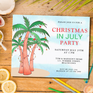 Budget-Weihnachten-im-Juli-Party-Palmen-Einladung
