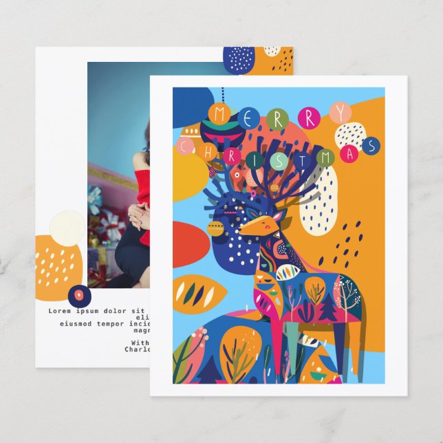 BUDGET Weihnachtsfest Personalisiert (Vorne/Hinten)