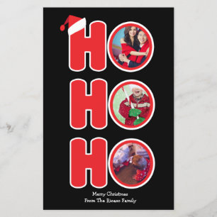 BUDGET Weihnachtsmann Ho Ho Ho Bilderrahmen