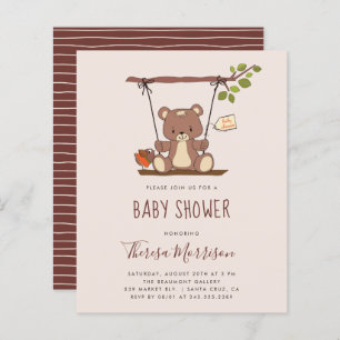Budget Whimsical Teddy Bear Baby Dusche