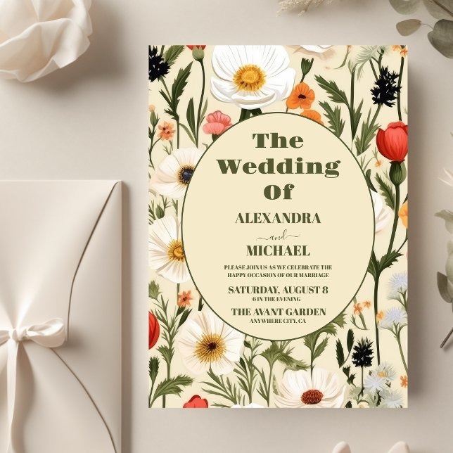 Budget Whimsical Wildblume Meadow Wedding (Von Creator hochgeladen)