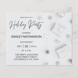 Budget White Pine Holiday Party Flyer