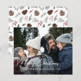 Budget Winter Botanicals Weihnachtsfest Foto