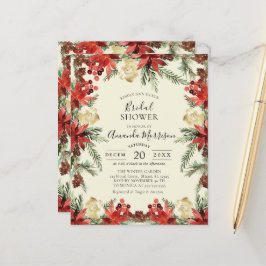 Budget Winter Wedding Weihnachten Brautparty