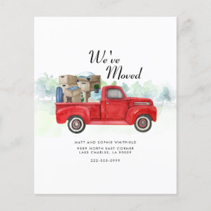 Budget Wir haben die Ankündigung von Adressänderun