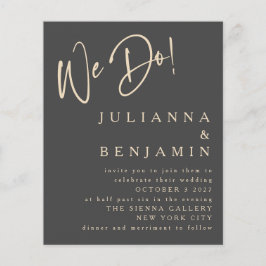 Budget Wir machen elegante Black Gold Hochzeit Ein