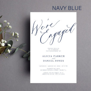 Budget Wir sind eine Verlobte Einladung zu einer G