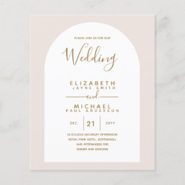 BUDGET Zweisprachiges Spanisches Englisch Boda Wed Flyer