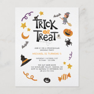 Budgetische Kreaturen Halloween Monster Geburtstag