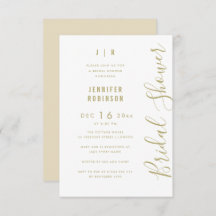 Budgetskript Modernes Brautparty White 