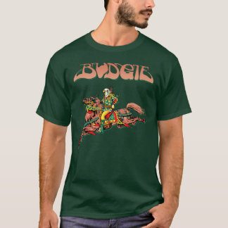 Budgie Band erstes Album 1971 Freunde Familie T-Shirt