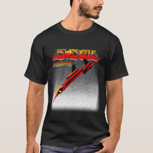 Budgie Band Squawk Album v2 T-Shirt