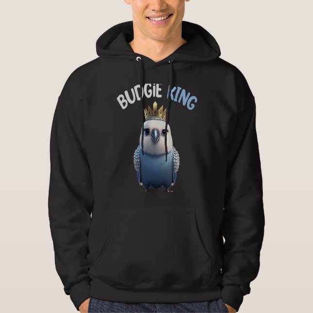 Budgie Bird Parakeet For Budgerigar Owner 3 Hoodie (Vorderseite)