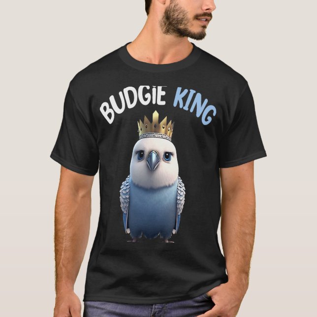 Budgie Bird Parakeet For Budgerigar Owner 3 T-Shirt (Vorderseite)