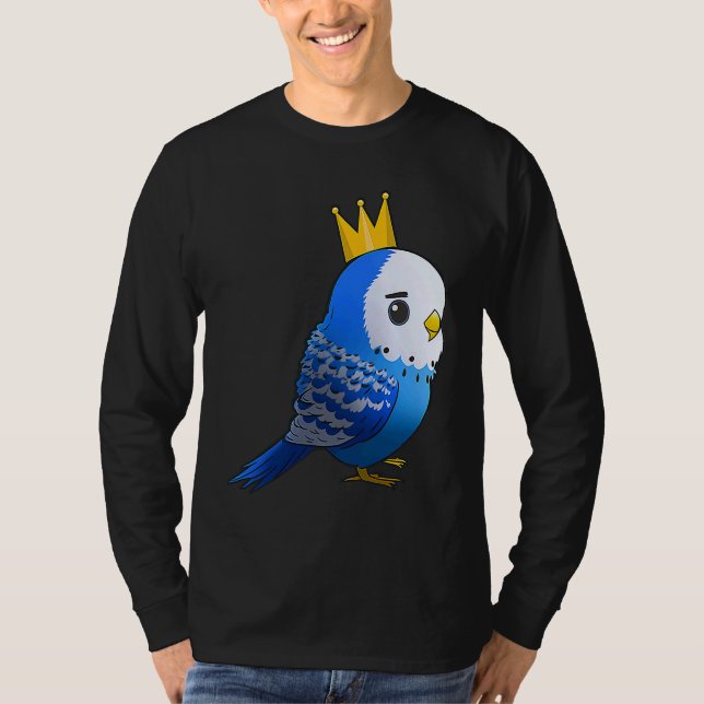 Budgie Bird Parakeet For Budgerigar Owner  7 T-Shirt (Vorderseite)