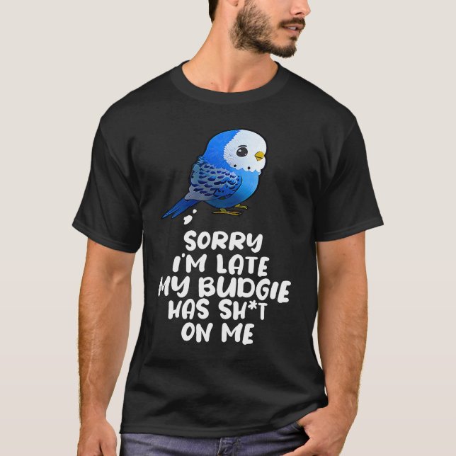 Budgie Bird Parakeet For Budgerigar Owner T-Shirt (Vorderseite)