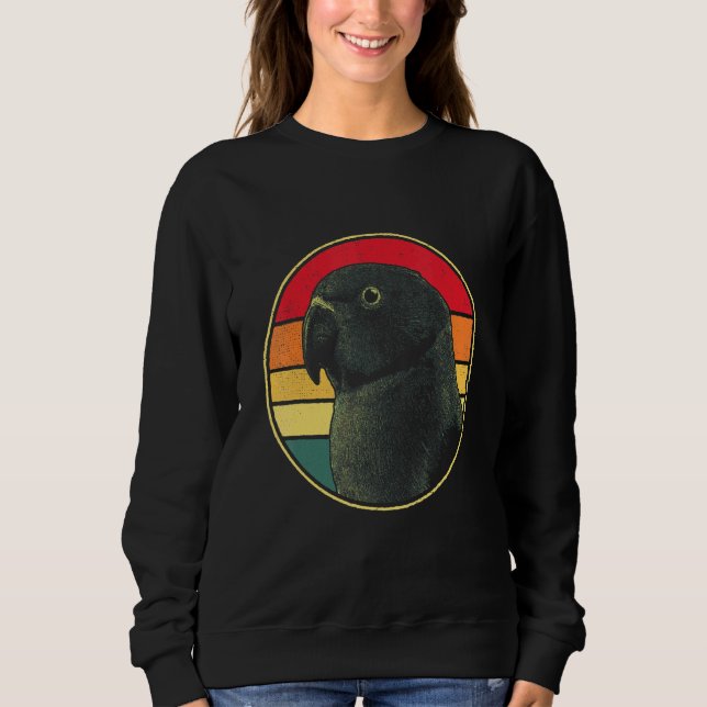 Budgie Bird Parakeet Parrot Sweatshirt (Vorderseite)