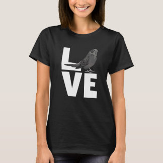 Budgie für Männer Budgerigar Paprot Puffin Para T-Shirt