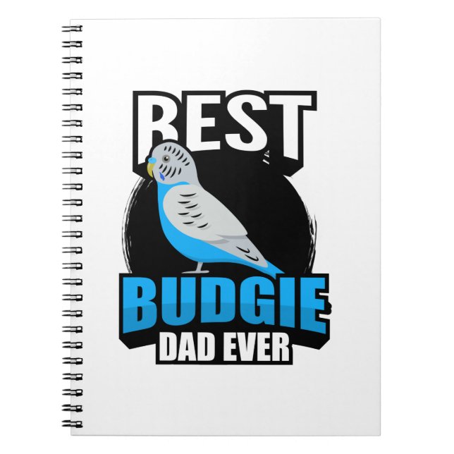 Budgie Gifts | Rinderbugien für Haustiere Vögel Notizblock (Vorderseite)