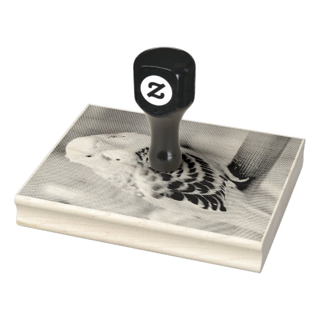 Budgie Gummistempel (Stempel)