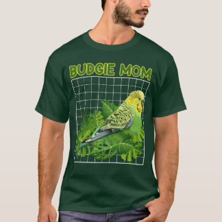 Budgie Mama Bird-Liebhaber Vogelarten Eigentümer J T-Shirt