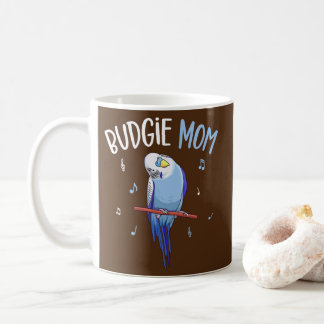 Budgie Mama Parakeet Budgerigar Womens Funny  Kaffeetasse