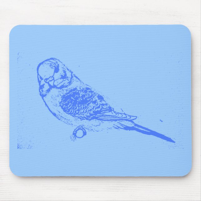 Budgie-Mauspad Mousepad (Vorne)