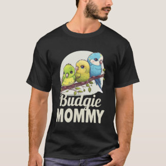 Budgie Mom Budgerigar Parakeet Bird Pullover Hoodi