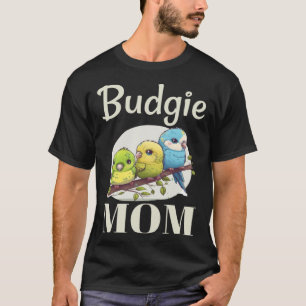 Budgie Mom Budgerigar Parakeet Bird Pullover Hoodi