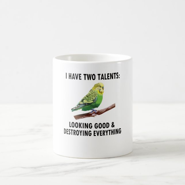 Budgie Owner Budgie Lover Parakeet Bird Budgerigar Kaffeetasse (Mittel)