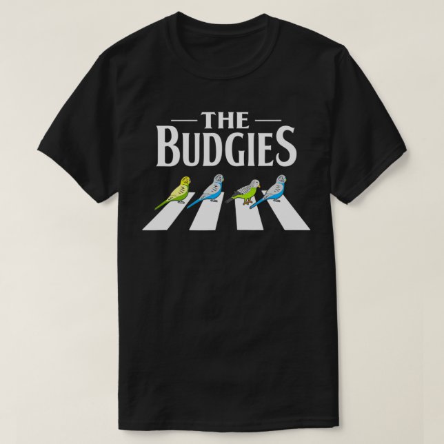 Budgie Parakeet Bird Design für einen Budgerigar B T-Shirt (Design vorne)