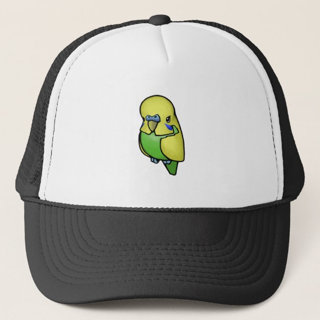 Budgie Truckerkappe (Vorderseite)
