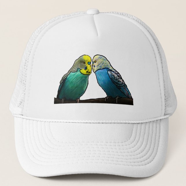 Budgie Truckerkappe (Vorderseite)