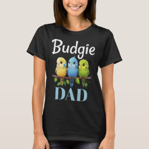 Budgie Vater Budgerigar Parakeet Bird Pullover Hoo