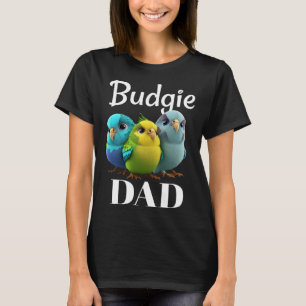 Budgie Vater Budgerigar Parakeet Bird Pullover Hoo
