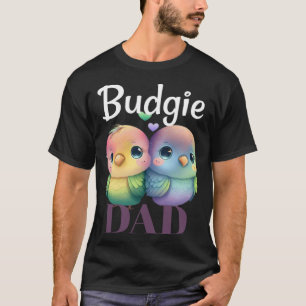 Budgie Vater Budgerigar Parakeet Bird Pullover Hoo