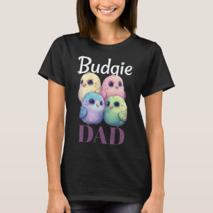 Budgie Vater Budgerigar Parakeet Bird Pullover Hoo