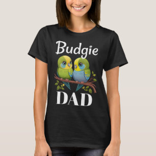 Budgie Vater Budgerigar Parakeet Bird Pullover Hoo
