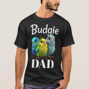 Budgie Vater Budgerigar Parakeet Bird Pullover Hoo