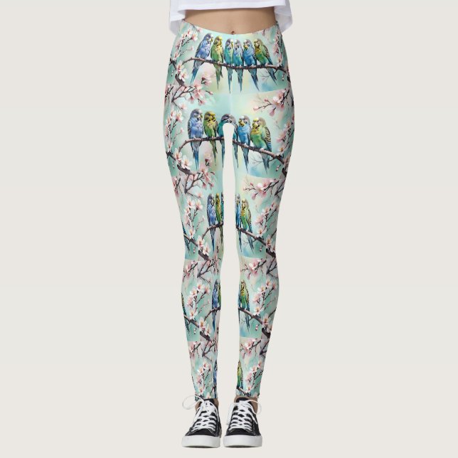 Budgies Leggings (Vorderseite)