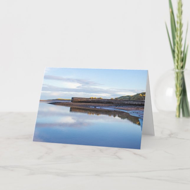 Budle Bay, Northumberland Karte (Vorderseite)