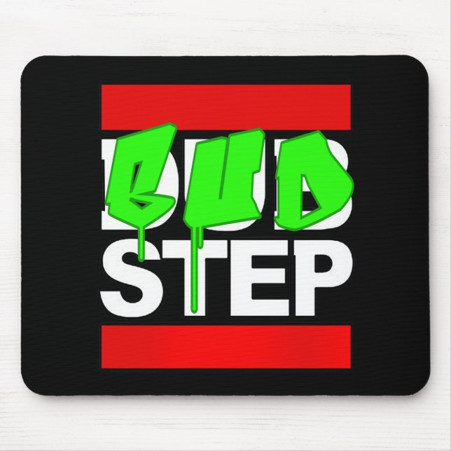 BUDSTEP Dubstep Mousepad (Vorne)
