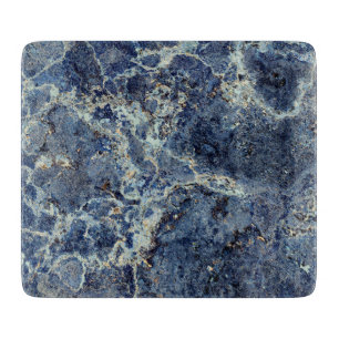 Bue Gray Black Marble & Beige Veins Schneidebrett