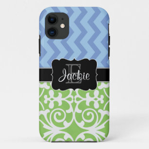 Bue mit Monogramm Fall iPhone5 grünen Case-Mate iPhone Hülle