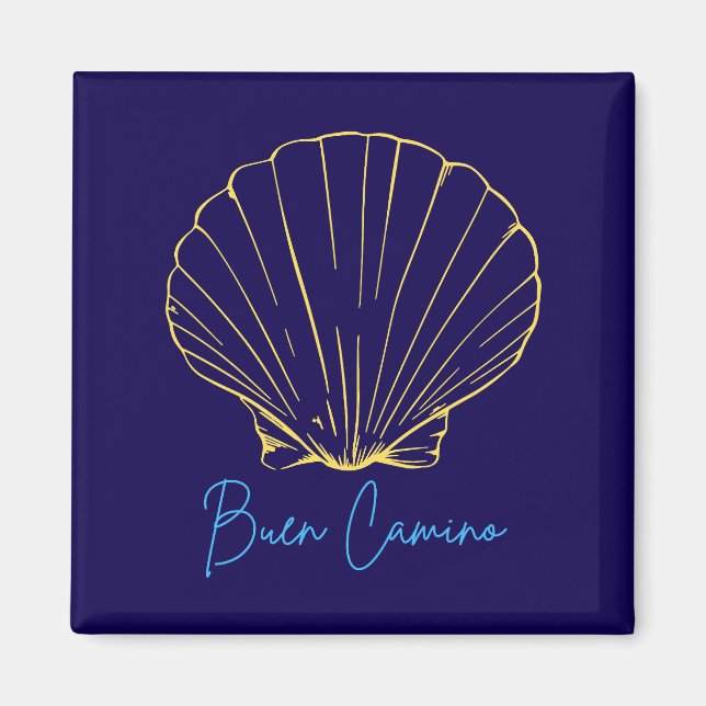 Buen Camino - Aimant Camino de Santiago (Devant)