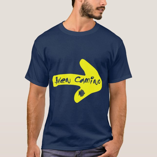 Buen Camino de Santiago Compostela Spanien St Way T-Shirt (Vorderseite)