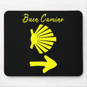 Buen Camino De Santiago De Compostela St. James We Mousepad