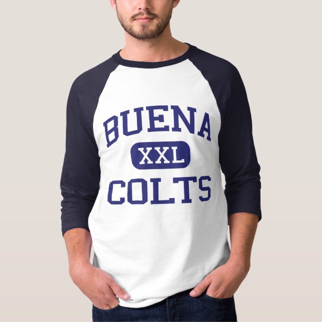 Buena - Colts - Highschool - Sierra Vista Arizona T-Shirt (Vorderseite)