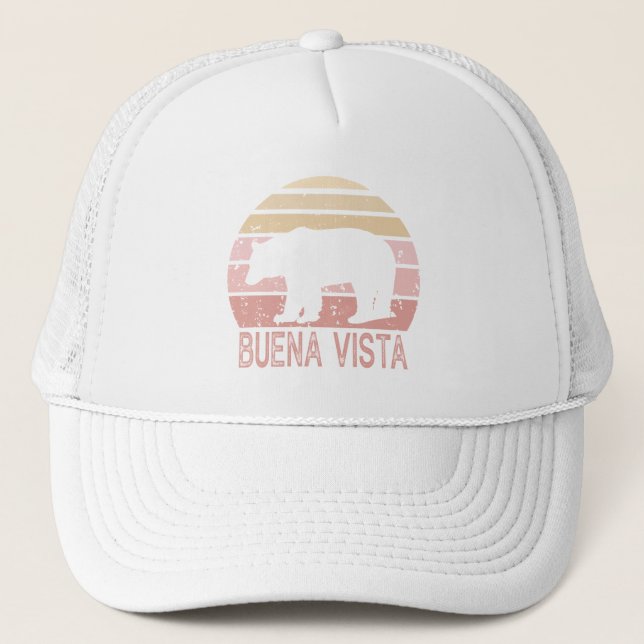 Buena Vista Colorado Retro Bär Truckerkappe (Vorderseite)